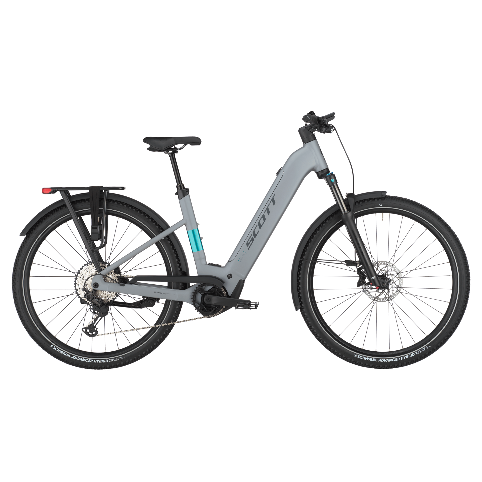 Scott Axis 10 Wave e-trekking kerékpár