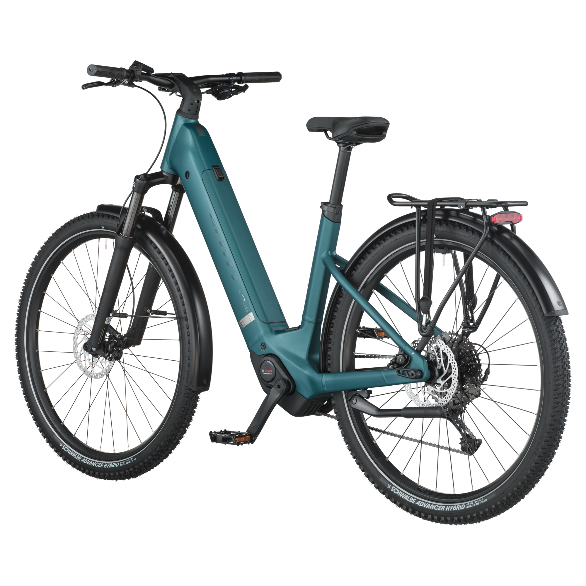 Scott Axis 30 Wave e-trekking kerékpár - Image 3