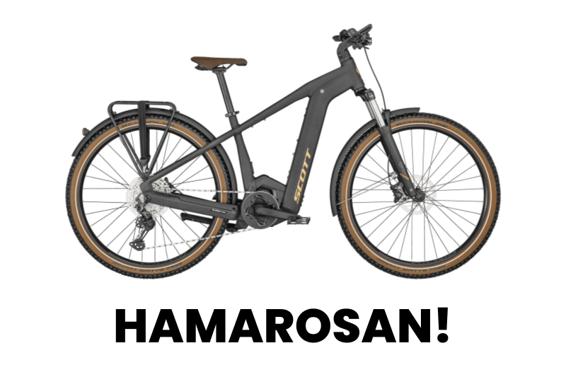 Scott Axis 20 ebike bérlés budapesten