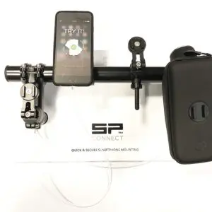 SP Connect telefon tartó bemutató állvány