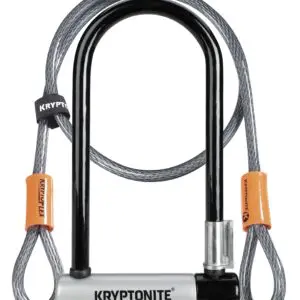 Kryptonite Kryptolok STD kulcsos U-lakat + hurokkábel
