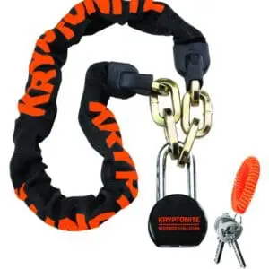 Kryptonite Messenger kulcsos láncos zár + lakat