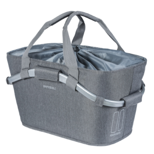 Basil hátsó kosár 2day Carry All Rear Basket, MIK 2.0 adapterrel (TBA 70173), szürke