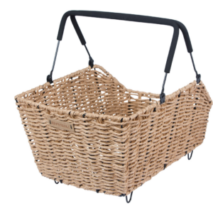Basil hátsó kosár Cento Rattan Look Multisystem NX (kompatibilis felfogatások: MIK, RackTime, AtranVelo, UK,IR, ML,CM, Acid) ,világosbarna