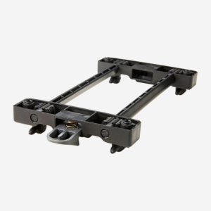 Basil táska/kosár adapter - Racktime Snap-it 1.0, segítségével levehetővé tehetők a táskák,kosarak (pl. a legtöbb Stevens, KTM, Scott, Gepida csomagtartókkal kompatibilis)