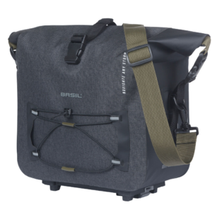 Basil csomagtartó táska Navigator Storm Trunkbag MIK 2.0 adapterrel (TBA 70173), 13literes, szürke