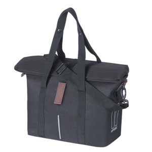 Basil egyoldalas táska City Handbag 3in1 KF-Hook ON-MIK ready, fekete