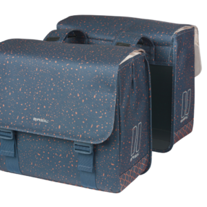 Basil dupla táska Flair Double Bag, Universal Bridge System, kék