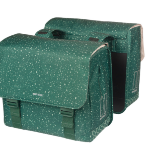 Basil dupla táska Flair Double Bag, Universal Bridge System, zöld