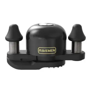 Ravemen Q3 csengő [fekete]