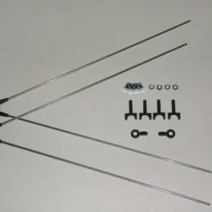 SKS-Germany ASR sárvédőrögzítő pálca szett (első) 8359