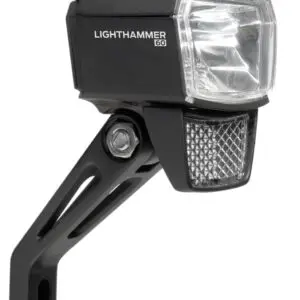 Trelock LS 800 LIGHT HAMMER 60 + ZL 410 AM ebike akkumulátor első lámpa