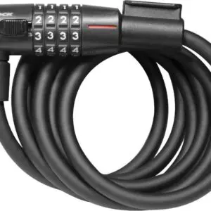 Trelock SK 312 számzáras huzalos zár [fekete, 180 cm]