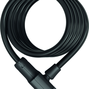 ABUS spirál lakat Primo 5510K/180, fekete (AB 14245 - 5510K/180 helyettesítő)
