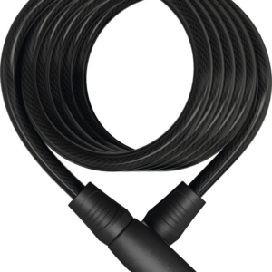 ABUS spirál lakat Star 4508K/150, fekete