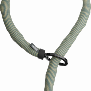 ABUS kiegészítő lánc ACH SUPERIOR Adaptor Chain 7KS/100 patkó lakathoz és Alarmbox 2.0-hoz, bike packing green