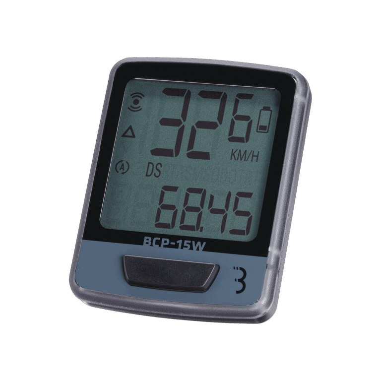 BBB Cycling kerékpáros komputer BCP-15W DashBoard, vezeték nélküli, 10 funkciós, fekete/ezüst