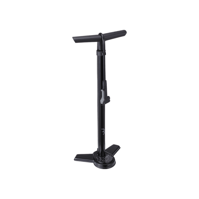 BBB Cycling kerékpáros állópumpa BFP-27 AirSteel, acél