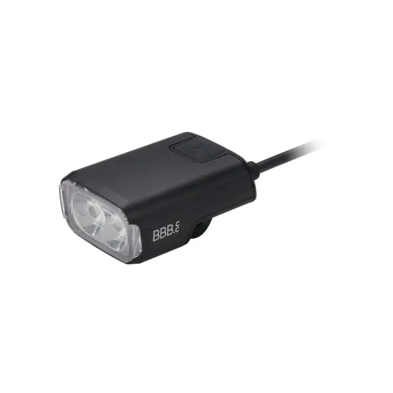 BBB Cycling kerékpáros első lámpa BLS-241E E-Strike Urban 600, 600 lumen, 2 mód, e-bikeokhoz, vezeték nélküli távkapcsolóval