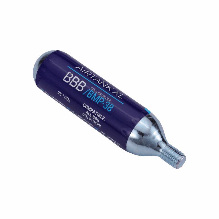 BBB Cycling kerékpáros CO2 pumpa patron BMP-38 AirTank XL, 25 gramm, menetes, 1 db