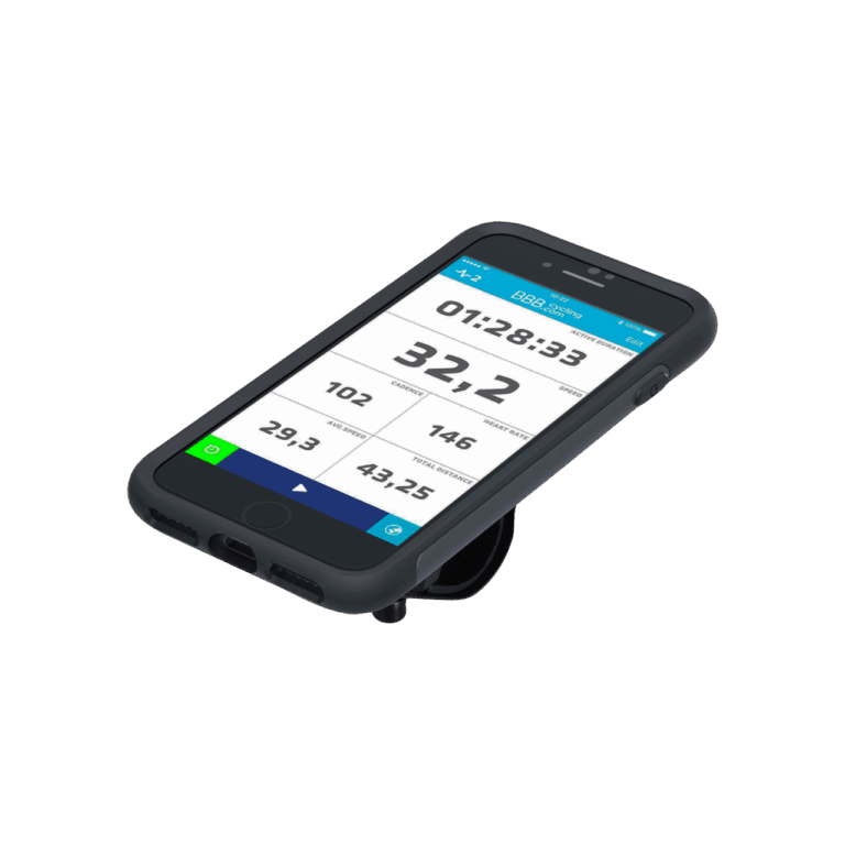 BBB Cycling kerékpáros telefontartó BSM-04 Patron i7, iPhone SE (2022) kompatibilis, fekete