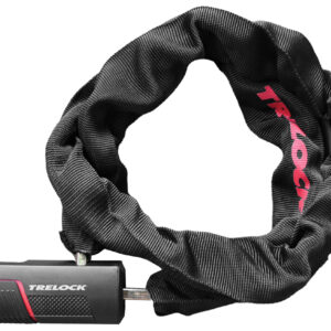 Trelock BC 480 110-7 számzáras láncos zár [fekete-piros, 110 cm]