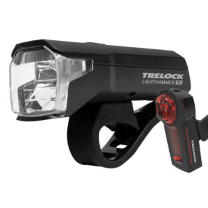 Trelock LS 480 LIGHTHAMMER 80 + LS 740 VECTOR Rear Signal lámpaszett szett