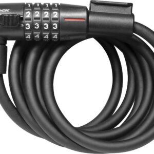 Trelock SK 312 számzáras huzalos zár [fekete, 180 cm]