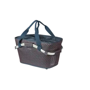Basil hátsó kosár Flair Carry All Rear Basket, MIK 2.0 adapterrel (TBA 70173), kék